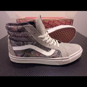Vans Sk8-Hi Gray Reissue Desert Aloha Drizzle